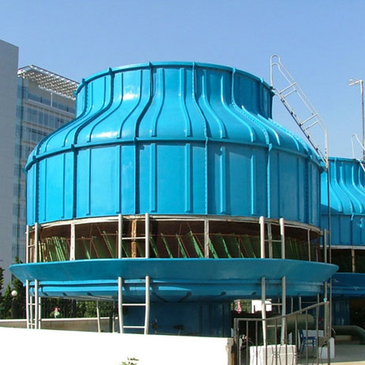 青海圆形逆流式玻璃钢冷却塔
