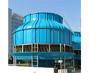 青海圆形逆流式玻璃钢冷却塔